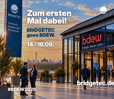 BDEW Fachtagung Forderungsmanagement 2026 – BRIDGETEC ist dabei!